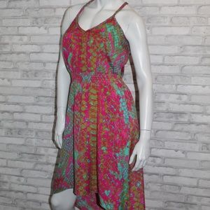 Charlie Jade Sexy Dress Snakeskin Women's SMALL S